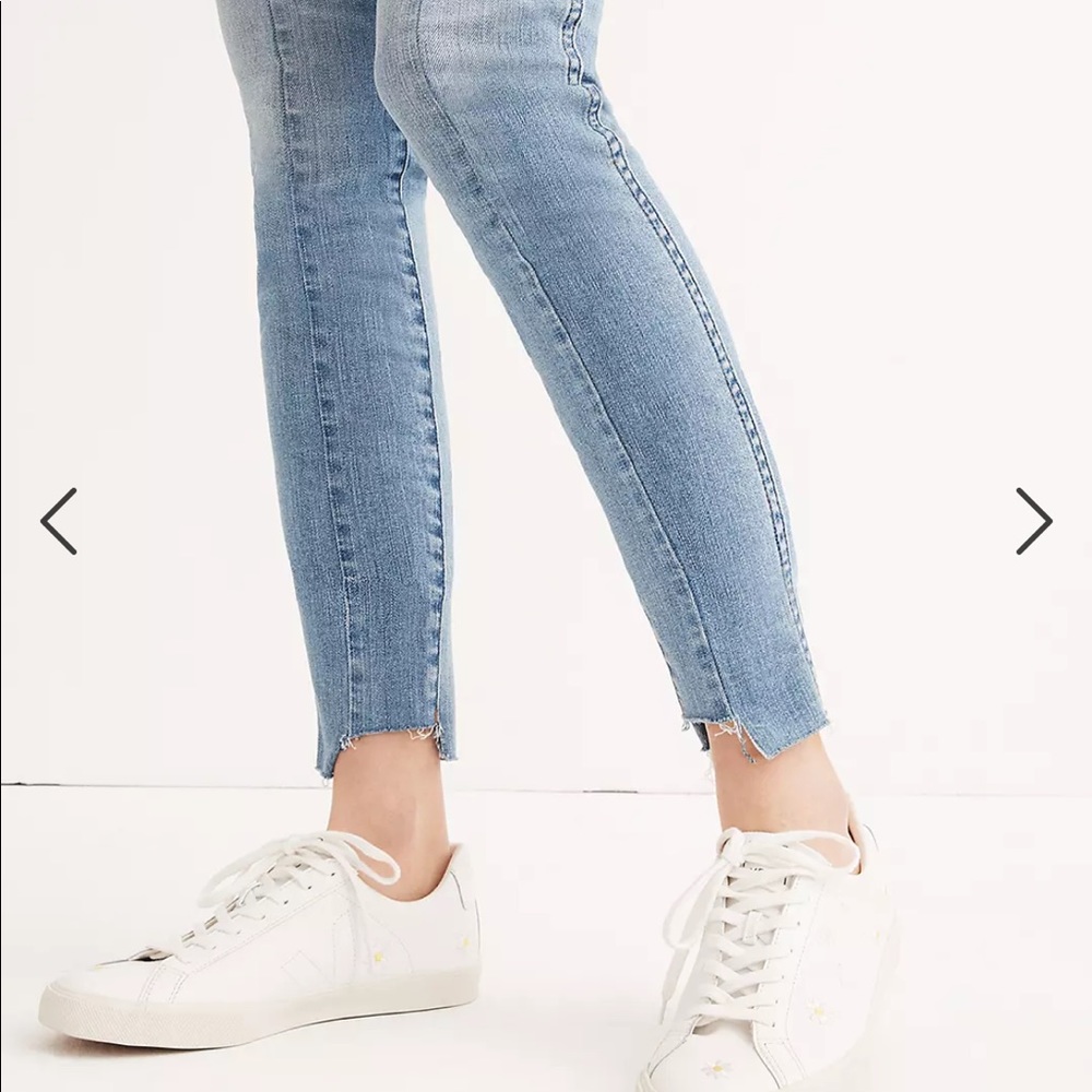 Madewell Seamed Step-Hem, 9” HighRise Skinny Jean